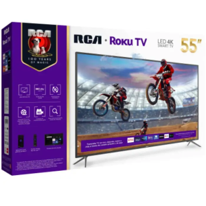 Pantalla Smart UHD 4K RCA 55 pulgadas ROKU RC55RK
