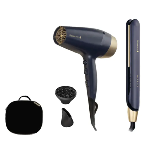 Combo Alisador y Secador Sapphire Luxe Remington DS5805